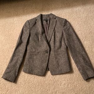 Ann Taylor  Brown Work Blazer